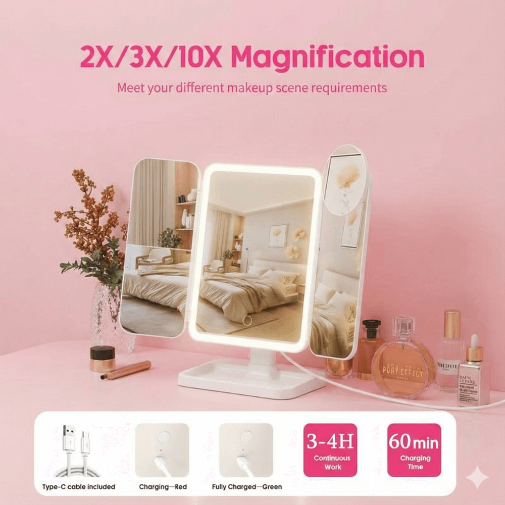 OGLIXO™ LumiFold Mirror